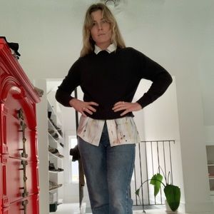 Everlane Mock Crop Sweater